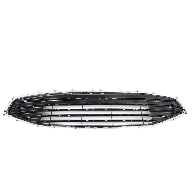 SEBLAFF Front Bumper Upper Black Chrome Plating Grille Replacement for 2019 2020 Mondeo