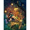 (Big Size)Anime  kiki's delivery service - 11CT Stamped Cross Stitch - 50*68cm