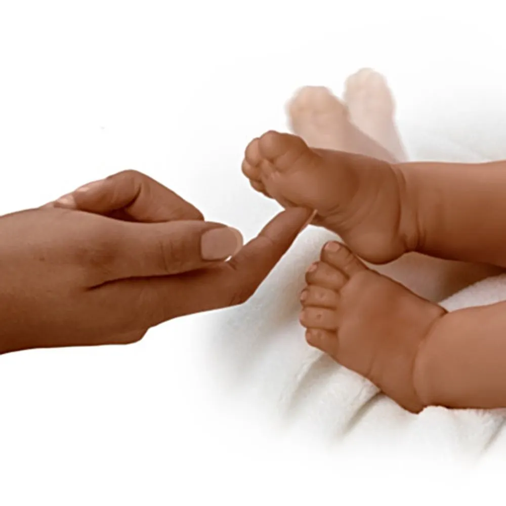 Lifelike 21'' Cutest Hill Reborn Baby Doll Girl Toy