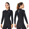 DIVE SAIL Women Diving Long Sleeve Jacket Snorkeling Surf Zip Tops
