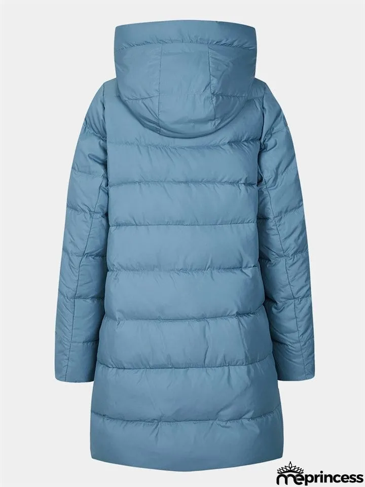 Winter Thick Hooded Extra Warm Fashion Cotton Coats for Women
