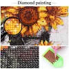 12pcs 5D DIY Full Square Drill Partial AB Drill Diamond Painting Garden Set 16x20cm