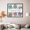 Stamped Cross Stitch-Shoes (21x18cm )