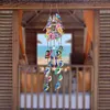 (US Local)DIY Diamond Painting Double Sided 3D Wind Chime Pendant  Hanging Kit