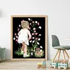 Girl - 9CT Full Beaded Cross Stitch Kit(40x54cm)