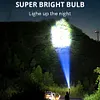 5COB+LED 500LM Portable Flashlight USB Rechargeable Power Display Torch