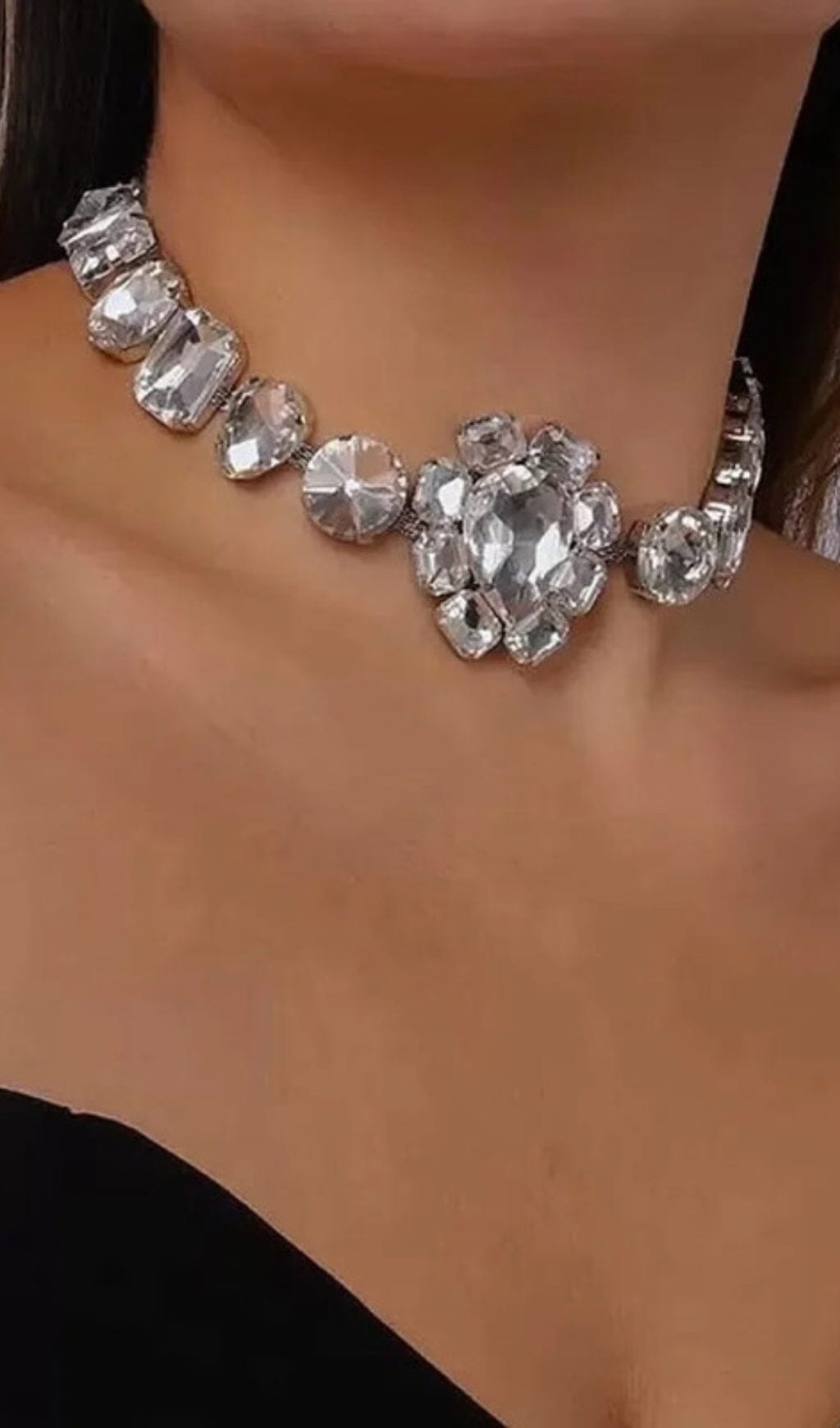Fashionslee WomenDylan Diamante Necklace