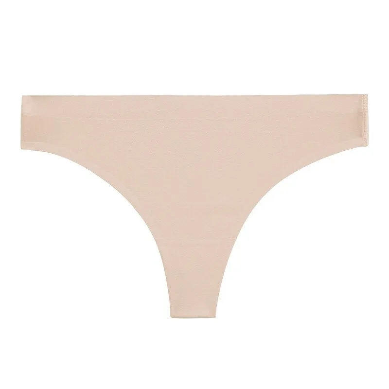 FINETOO Women Thongs Floral Printing Panties for Female Underwear Nylon Seamless Underwear  Panty Sexy Flower G-string Lingerie