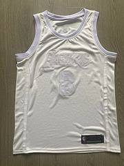 Los Angeles Lakers Bryant White 8 MN
