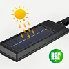 R&eacute;verb&egrave;re solaire ext&eacute;rieur t&eacute;l&eacute;command&eacute;