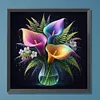 Luminous Flowers-Full Round Diamond Painting