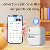 Mini Printer BT Portable Thermal Printer Label Maker for Notes Photos Labels