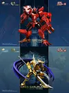 Blitz Greymon & Cres Garurumon - Digimon Resin Statue - T1 Studio