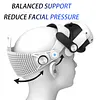 Comfort Head Strap for Meta Quest 3S/Quest 3 Adjustable Strap Replacement Breathable Enhanced Support and Reduce Facial Stress