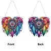 DIY Double Sided Special Shaped Love Dream Catcher Hanging Diamond Art Kit 