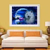 Diamond Painting -Partial Drill Night Wolf