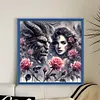 Beauty And Beast-11CT Stamped Cross Stitch 50*50cm/19.69*19.69in