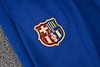 Joyfball 2024/2025 Barcelona Long Zipped Jacket Blue Football Jersey 1:1 Thai Quality