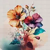 (Multi-Style) Flowers-11CT Stamped Cross Stitch 40*40cm/15.75*15.75in
