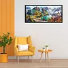 (US Local)Autumn Senery-11CT Stamped Cross Stitch Kit(45*100cm)