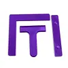 3pcs/set Diamond Painting Alignment Tool - Horizontal Ruler, Right-Angle Ruler, And Pusher Tool Set