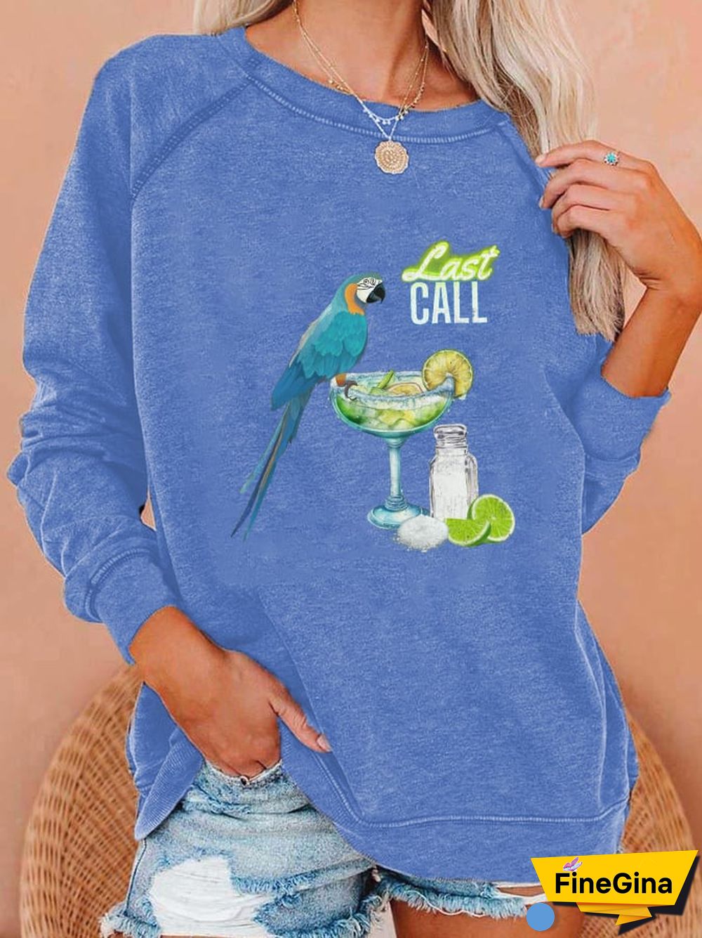 Women's Beach Lover Casual Sweatshirt