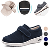 Elder Plus Size Wide Adjustable Diabetic Shoes For Swollen Feet 