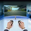 2Pcs Game Controller Mouse Base Left+Right Controller Bracket Holder for NS2