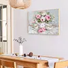 Teapot Rose-11CT Stamped Cross Stitch 50*37cm