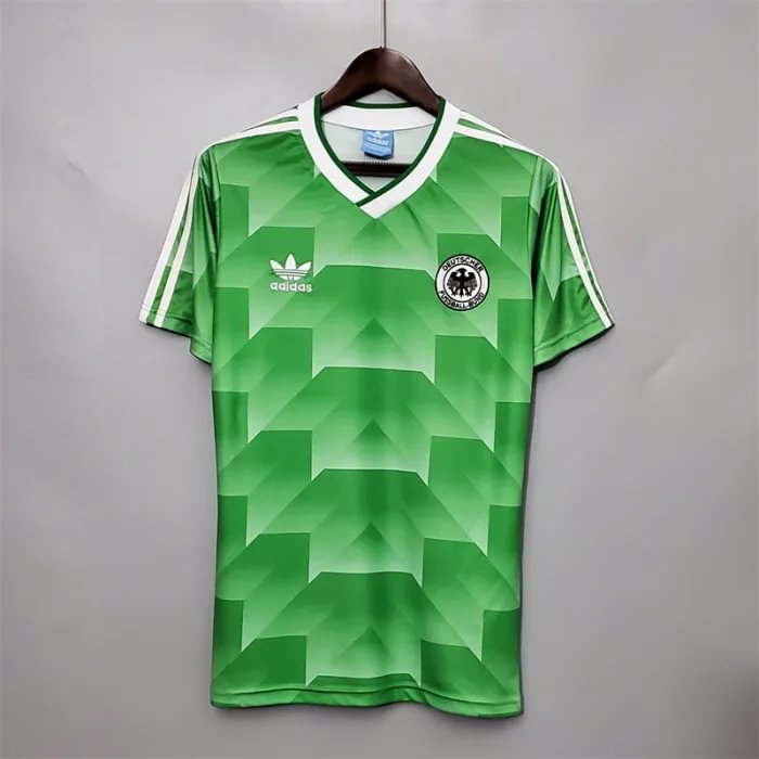 Germany Jersey Away Kit 1988 Retro Football Team Soccer Shirt