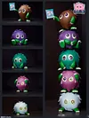 Kuriboh Brothers - Yu-Gi-Oh Resin Statue - PinkFat Studio