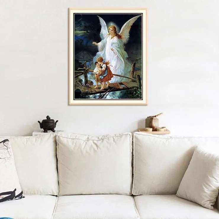 Diamond Painting - Full Round Drill - Angel Kids(30*40cm)