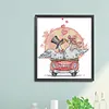 Walk With Love - 14CT/16CT Stamped Cross Stitch 17*19cm/6.69*7.48in(Brand)