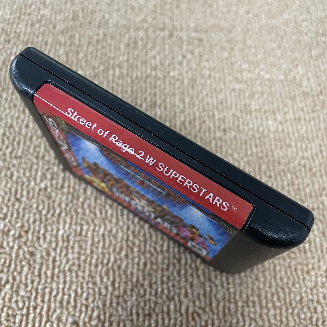 Streets of Rage 2 W SuperStars Edition For SEGA Genesis & Mega Drive - 16 Bit Game Cartridge