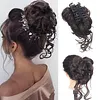 Griffe clip en d&eacute;sordre chignon extensions de cheveux