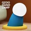 QZOO | Hand Lamp Extend Your Round Hand Night Light With Tapping Sensor, Brightness Adjustment And Time-Delayed Light Off