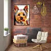 11CT Stamped Dog - Cross Stitch 36*46cm/14.17*18.11in