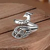 Adjustable Knitting Crochet Yarn Guide Ring | Yarn Tension Ring