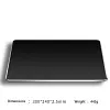 Desktop Aluminum Alloy Metal Mouse Pad Double-Sided Aluminum Anti-Slip Pad Desk Pad Suitable for Gaming and Office