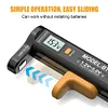 Digital Battery Tester Battery Checker Volt Checker for C D N AAA AA Button Cell