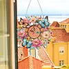 Diamond Painting Acrylic Peony Butterfly 5D Diamond Painting Wreath Clock
