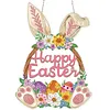 Easter Rabbit DIY Acrylic Special Shape Drill Diamond Art Hanging Decor Kits