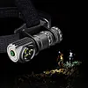 LED Powerful Headlamp Flashlight with Headband USB Rechargeable Work Light