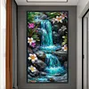 (US Local)Waterfall-11CT Stamped Cross Stitch Kit(40x70cm)