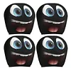 Halloween Headrest Covers Decorative Cushion Cover Automobile Headrest Protector