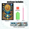 (US Local)Special Shaped Holy Sun 50 Pages Diamond Painting Notebook for Beginners