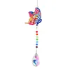 DIY 5D Diamond  Mosaic Sun Catcher Window Keyring Pendant Kits