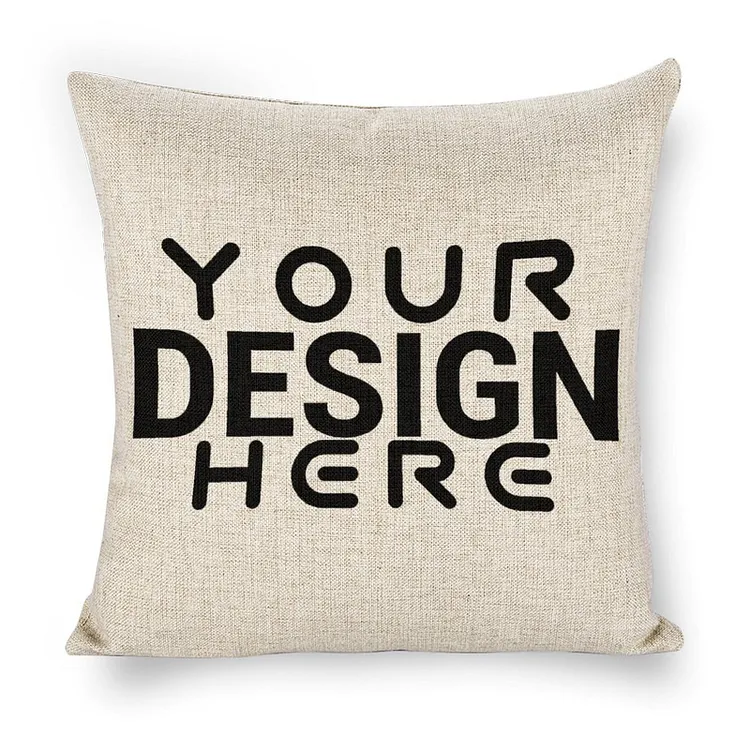 Personalized Design  Linen Pillow Case - Double-sided printing