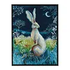 Rabbit - 11CT Stamped Cross Stitch - 36*46cm - Animal