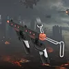 VR Gun Stock Compatible for Meta Quest 3S/3 Accessories VR Controller Stock Rifle Adapter with Shoulder Strap Enhance Real Feeling and Stability